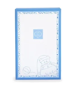 Doudou et Compagnie Peluche hochet ours Petit chou - Bleu - 19 cm