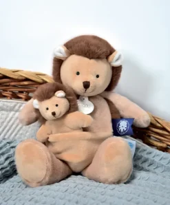 Doudou et Compagnie Peluche Hérisson avec bébé - 25 cm - Unicef
