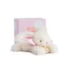 Doudou et Compagnie Peluche Lapin Bonbon Rose - 16 cm