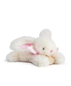 Doudou et Compagnie Peluche Lapin Bonbon Rose - 16 cm