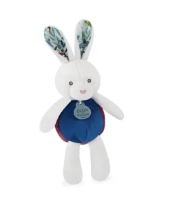 Doudou et Compagnie Peluche lapin Pâques pop-up - Bleu