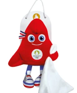 Doudou et Compagnie Peluche mascotte JO 2024 avec Doudou - 22 cm