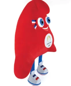 Doudou et Compagnie Peluche Mascotte Officielle Jeux Olympiques Paris 2024 - 50 cm