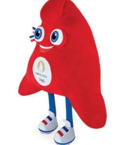 Doudou et Compagnie Peluche Mascotte Officielle Jeux Olympiques Paris 2024 - 50 cm