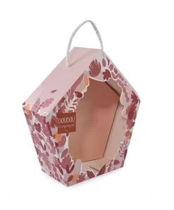 Doudou et Compagnie Peluche musicale oiseau-Cui-Cui -Terracotta