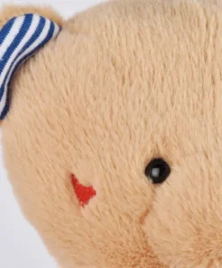 Doudou et Compagnie Peluche Ours beige - Bisous - 25 cm