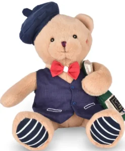 Doudou et Compagnie Peluche Ours beige- Célébration - 25 cm