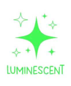 Doudou et Compagnie Peluche ours luminescent avec mouchoir - 28 cm - Clair de Lune