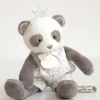 Doudou et Compagnie Peluche Panda gris Attrape-rêves - 20 cm