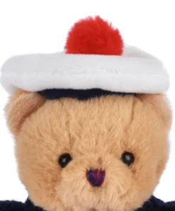 Doudou et Compagnie Peluche porte-cle Ours Marin avec pull over - 15 cm