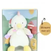 Doudou et Compagnie Peluche poule - 17 cm - DOUDOU de la ferme avec boite sonore