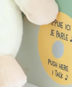 Doudou et Compagnie Peluche poule - 17 cm - DOUDOU de la ferme avec boite sonore