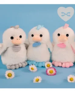 Doudou et Compagnie Peluche poussin avec hochet - modèle aléatoire