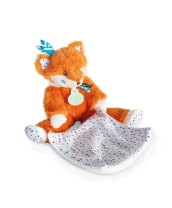 Doudou et Compagnie Peluche Renard avec Doudou Tiwipi - 21 cm