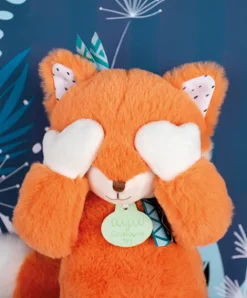 Doudou et Compagnie Peluche Renard roux Tiwipi - 30 cm