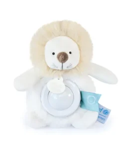 Doudou et Compagnie Peluche veilleuse lion - 15 cm - Unicef