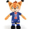 Doudou et Compagnie Peluche XXL PSG Mascotte Officielle - Germain Le Lynx 50 cm