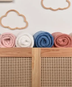 Doudou et Compagnie Plaid douceur 70*100cm - Rose