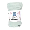 Doudou et Compagnie Plaid douceur 70*100cm - Vert