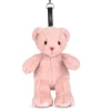 Doudou et Compagnie porte clé - Bijou de sac Ours peluche - 20 cm - Rose clair