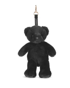 Doudou et Compagnie porte clé - Bijou de sac Ours peluche noir - 20 cm - Noir