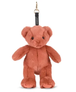Doudou et Compagnie porte clé - Bijou de sac Ours peluche - 20 cm - Terracotta