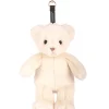 Doudou et Compagnie porte clé - Bijou de sac Ours peluche - 20 cm - Ivoire