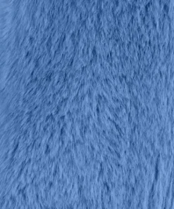 Doudou et Compagnie Porte clé en peluche Lapin Bleu- 18 cm - Lapin Fleurette