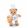 Doudou et Compagnie Porte clé Ours cuistot chef - 15 cm