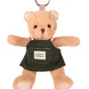 Doudou et Compagnie Porte cle - Peluche Ours jardinier - 15 cm