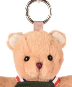 Doudou et Compagnie Porte cle - Peluche Ours jardinier - 15 cm