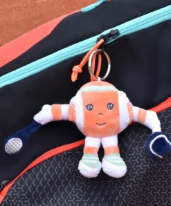 Doudou et Compagnie Porte-clés peluche Roland-Garros – Madame Balle –12 cm