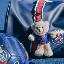 Doudou et Compagnie Porte-clés PSG - Ours 15 cm