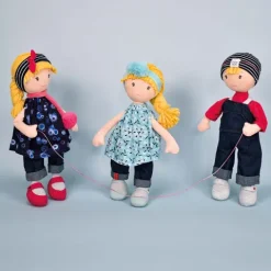 Doudou et Compagnie Poupée de chiffon - Les Canailles de Doudou - Faustin - 36 cm