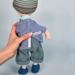 Doudou et Compagnie Poupée de chiffon- Les Canailles de Doudou - Tim - 36 cm