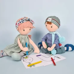 Doudou et Compagnie Poupée de chiffon- Les Canailles de Doudou - Tim - 36 cm