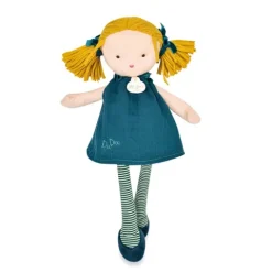 Doudou et Compagnie Poupée de chiffon - Les Doucettes- Jade - 30 cm