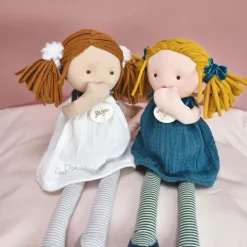 Doudou et Compagnie Poupée de chiffon - Les Doucettes- Jade - 30 cm
