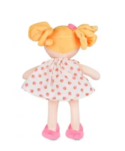 Doudou et Compagnie Poupee tissu PRETTY - Fraise - 28 cm