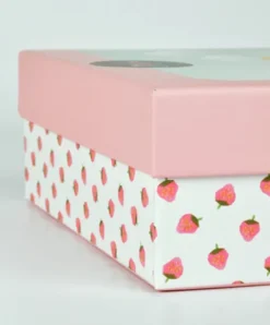 Doudou et Compagnie Poupee tissu PRETTY - Fraise - 28 cm