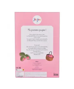 Doudou et Compagnie Poupee tissu PRETTY - Fraise - 28 cm