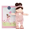 Doudou et Compagnie Poupee tissu PRETTY - Opaline - 28 cm