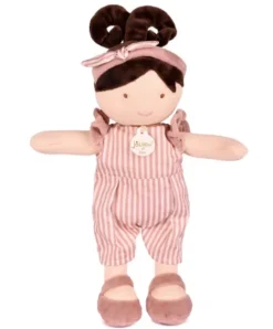 Doudou et Compagnie Poupee tissu PRETTY - Opaline - 28 cm