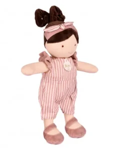 Doudou et Compagnie Poupee tissu PRETTY - Opaline - 28 cm