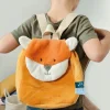 Doudou et Compagnie Sac à dos bebe renard - 20 x 20 x 10 cm - Unicef