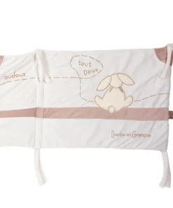 Doudou et Compagnie Tour De Lit Bébé Lapin Bonbon
