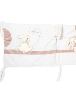 Doudou et Compagnie Tour De Lit Bébé Lapin Bonbon