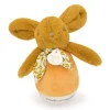 Doudou et Compagnie Veilleuse bebe musicale Culbuto jaune - 16 cm