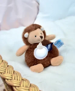Doudou et Compagnie Veilleuse en peluche Hérisson - 15 cm - Unicef